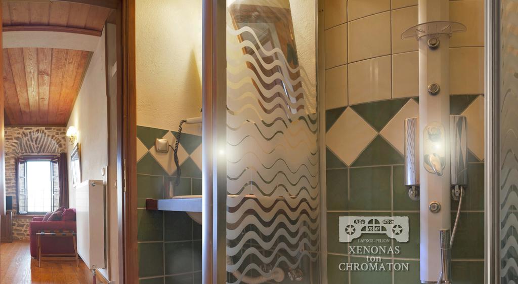 Hotel Xenonas Ton Chromaton Lavkos Exterior foto